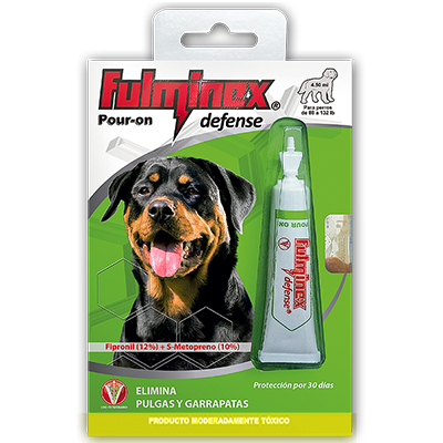 Fulminex Defense PIPETA – 4.50 ml. - 88 lbs a 132 lbs