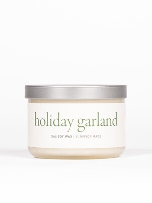 Holiday Garland 5 oz. Candle