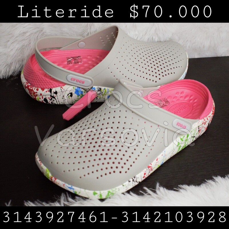 Literide gris x fucsia chispeada