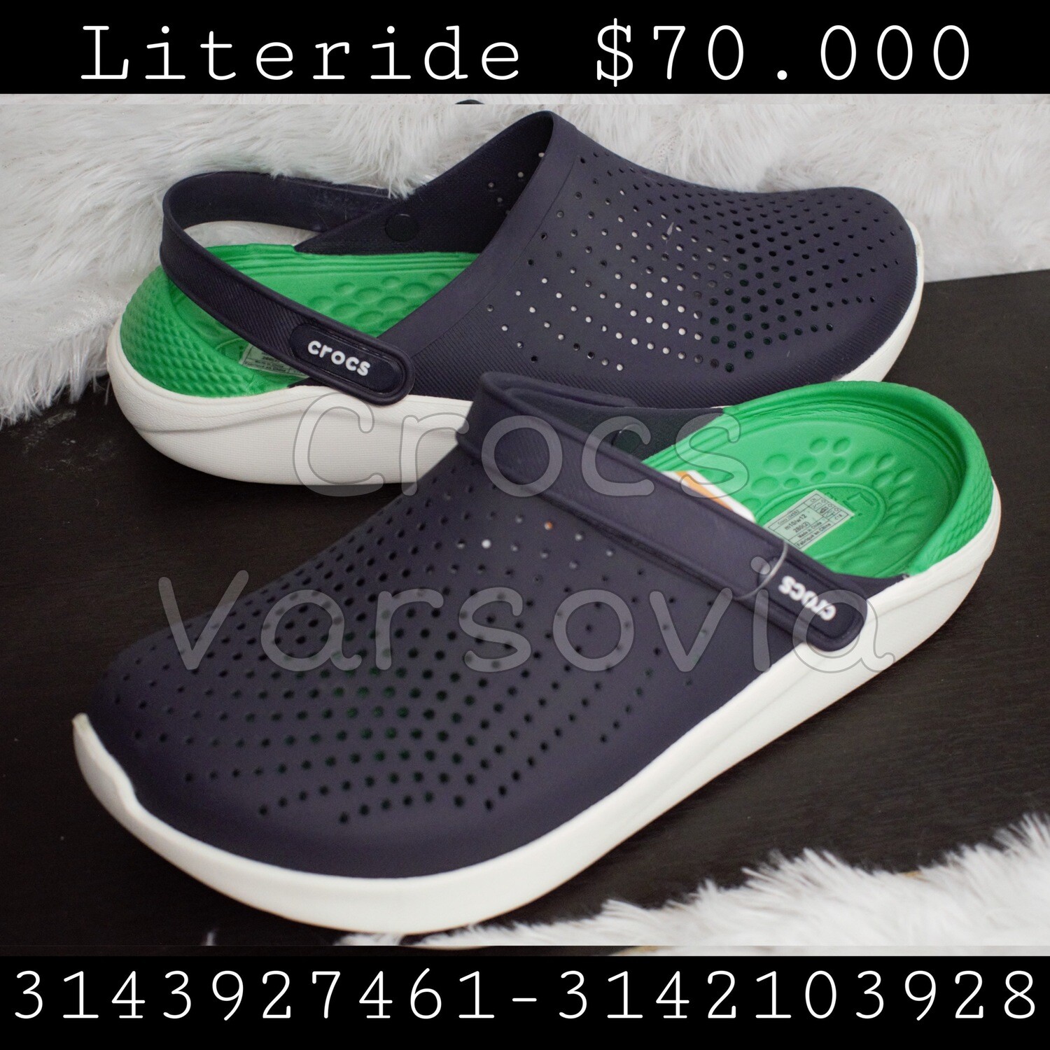 Literide azul x verde