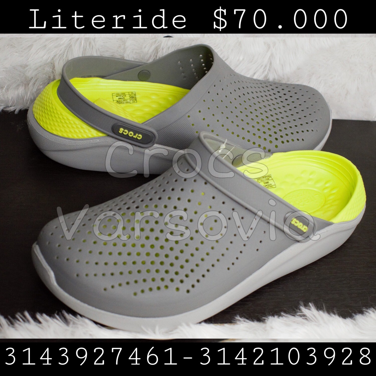Literide gris x verde