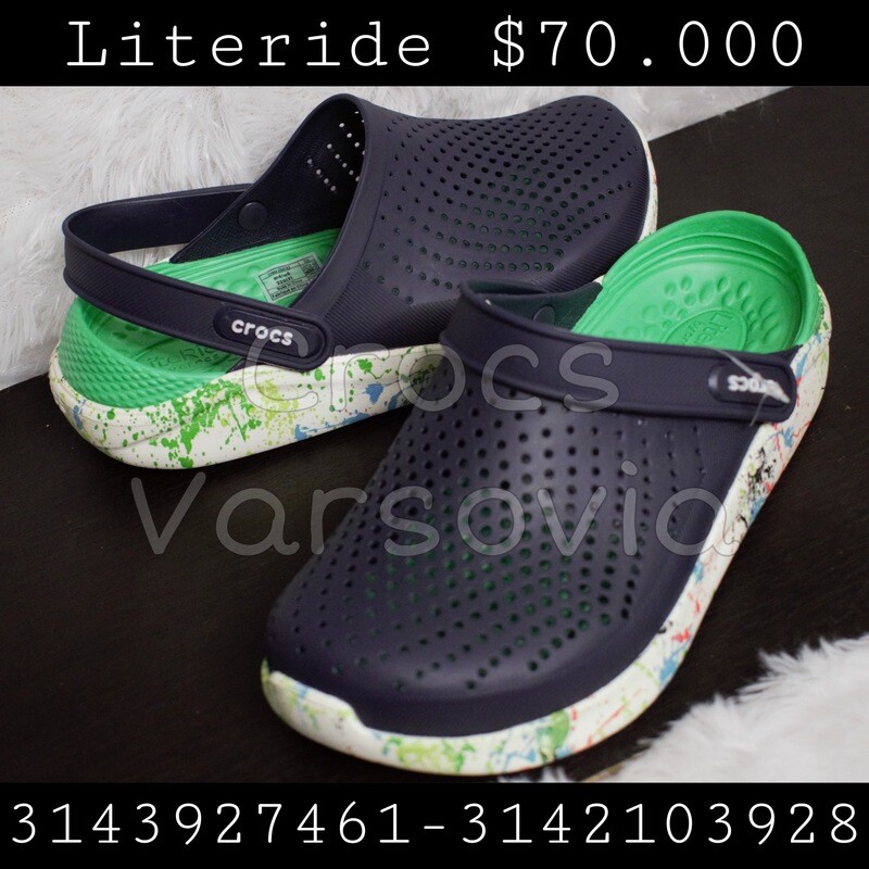 Literide azul x verde chispeada
