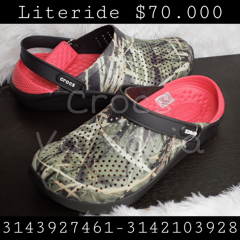 Literide camuflada suela negra