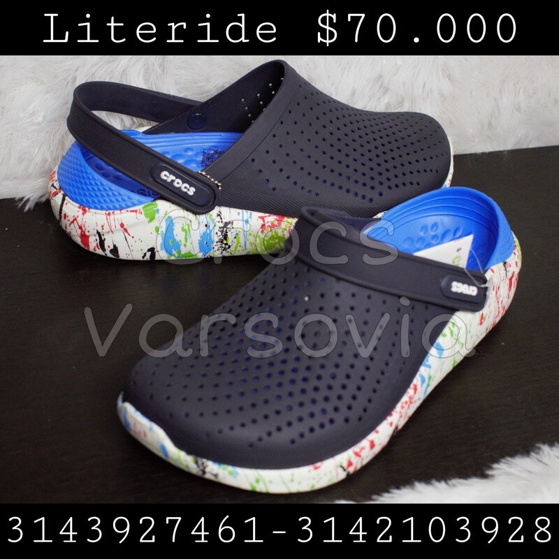 Literide azul x azul chispeada