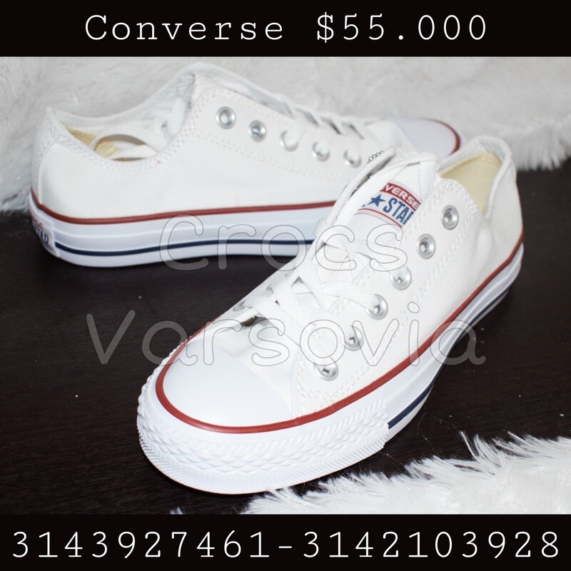 Converse blanca