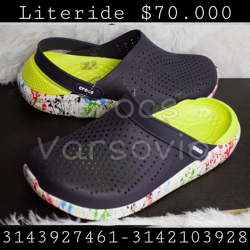 Literide azul x verde lima chispeada