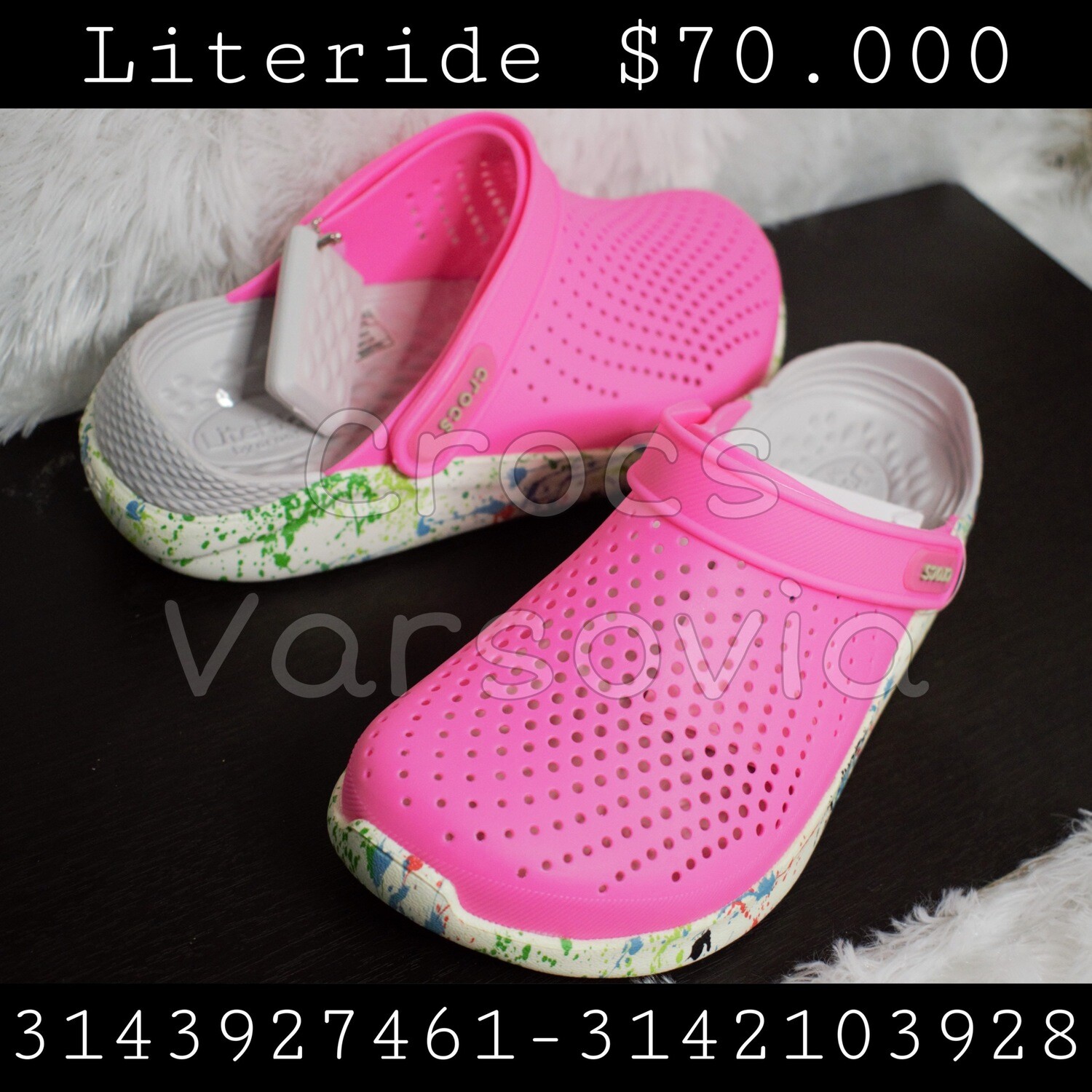 Literide fucsia x lila chispeada
