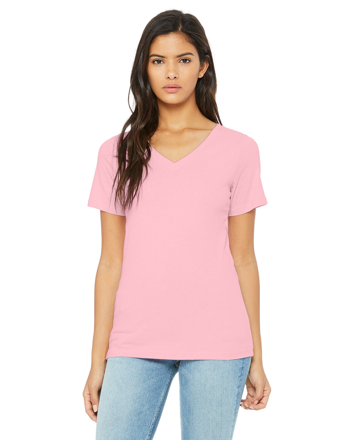 Women’s Relaxed Jersey V-Neck Tee