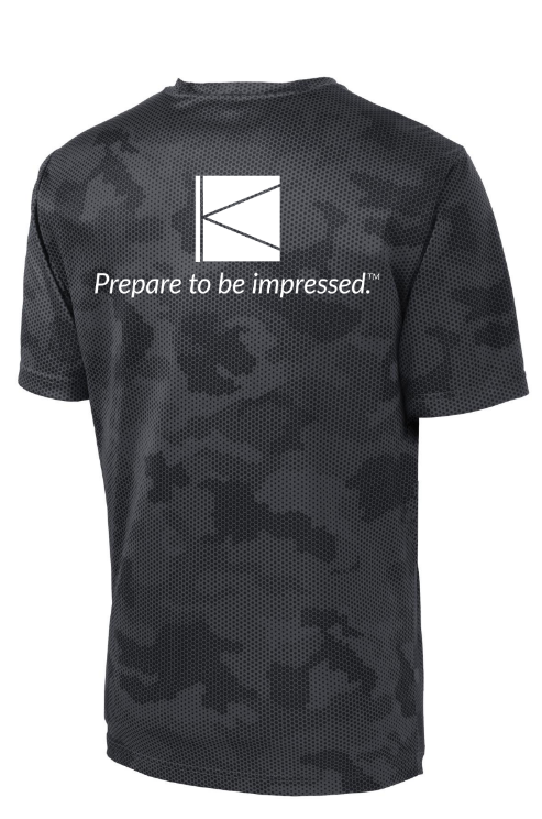 Sport-Tek® CamoHex Tee  FRONT & BACK (Garment Will Depend on Availability)