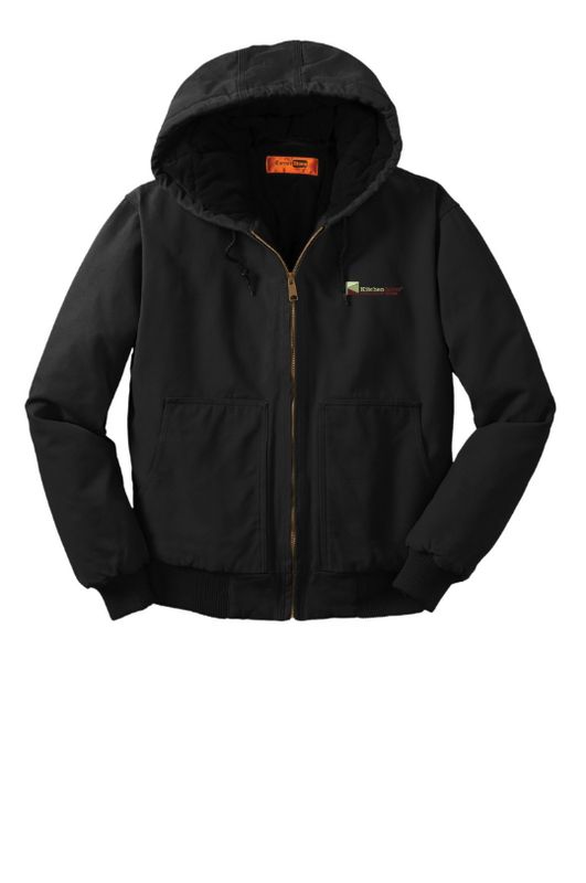 CornerStone - CornerStone Washed Duck Cloth Insulated Hooded Work Jacket CornerStone - CornerStone Washed Duck Cloth Insulated Hooded Work Jacket