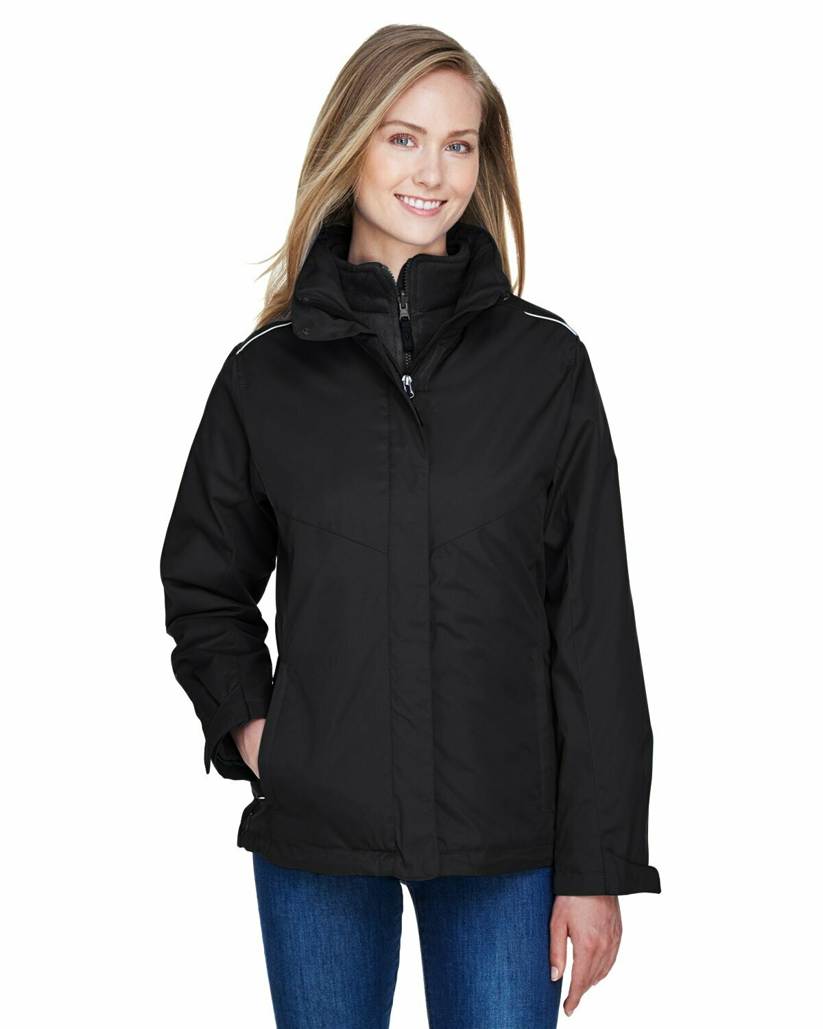 Core 365 Ladies' Region 3-in-1 Jacket with Fleece Liner