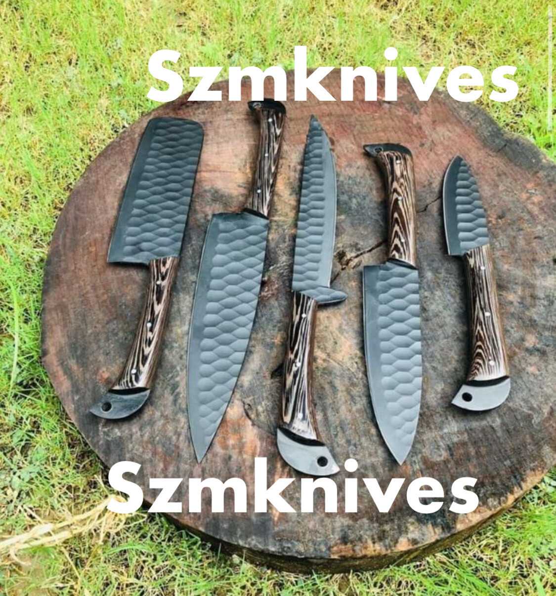 Hand Made Carbon Steel Kitchen Set