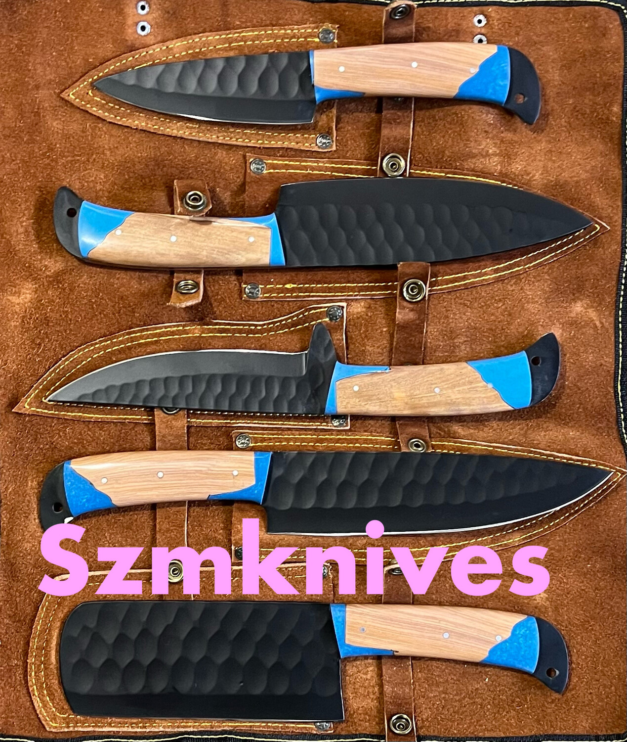 Hand Made Carbon Steel Kitchen Set