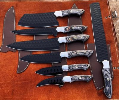 7 Pieces Carbon Steel Kitchen Set