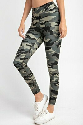 Camo Leggings Butter Soft 