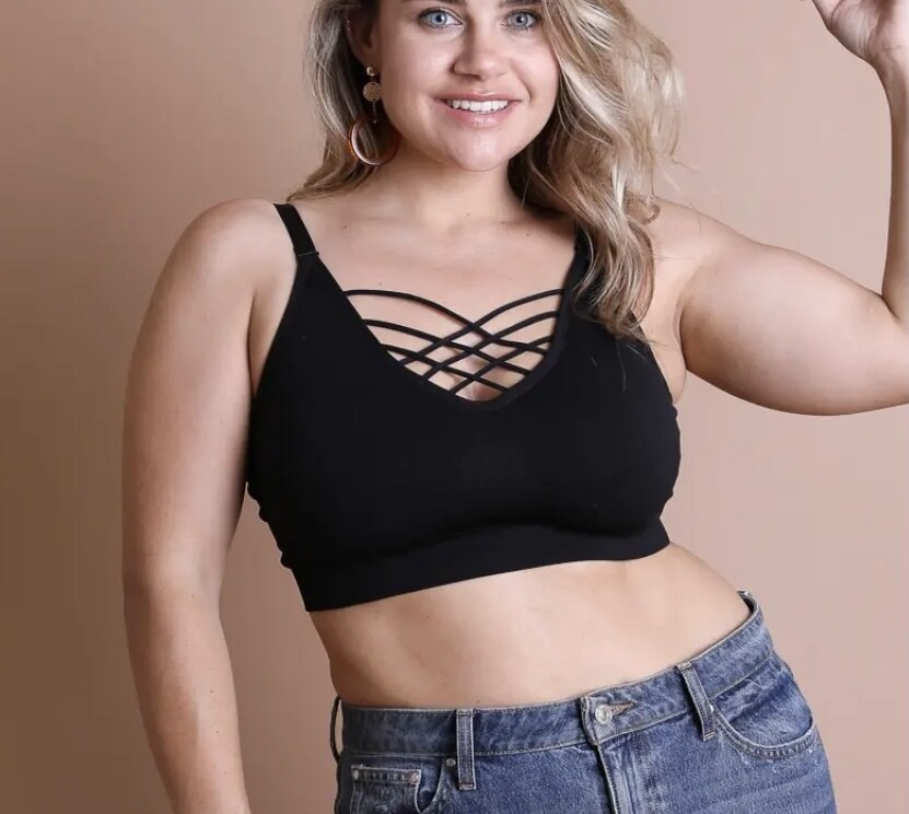 Curvy Strappy Brami
