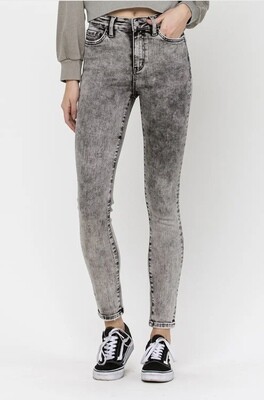 Haylie Acid High Rise Skinny