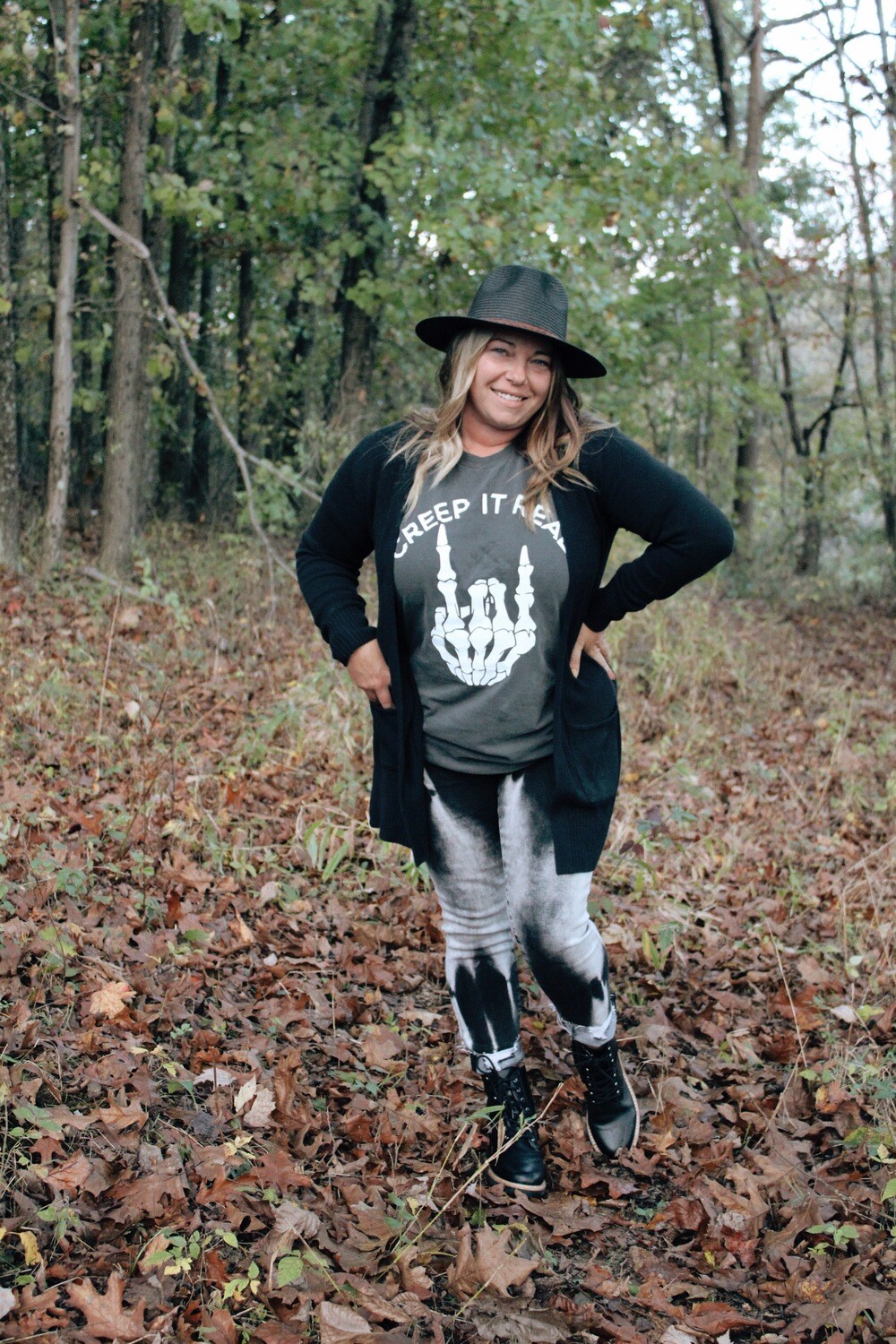 Black Tie Dye High Rise