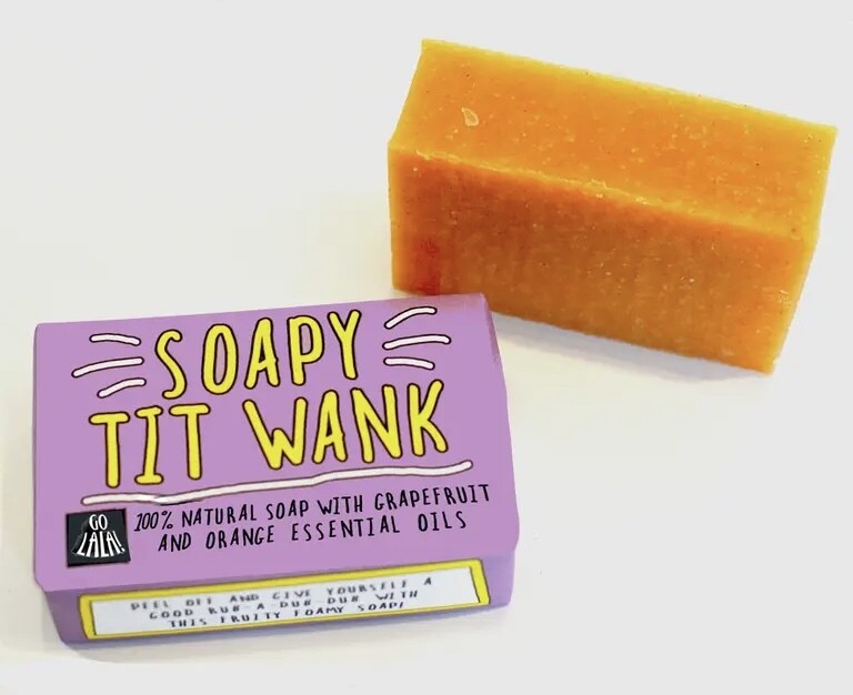 Soapy Tit Wank Soap Bar