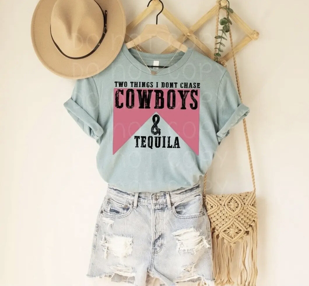 Cowboys &amp; Tequila Tee