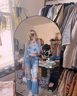 Growing Up Floral Top