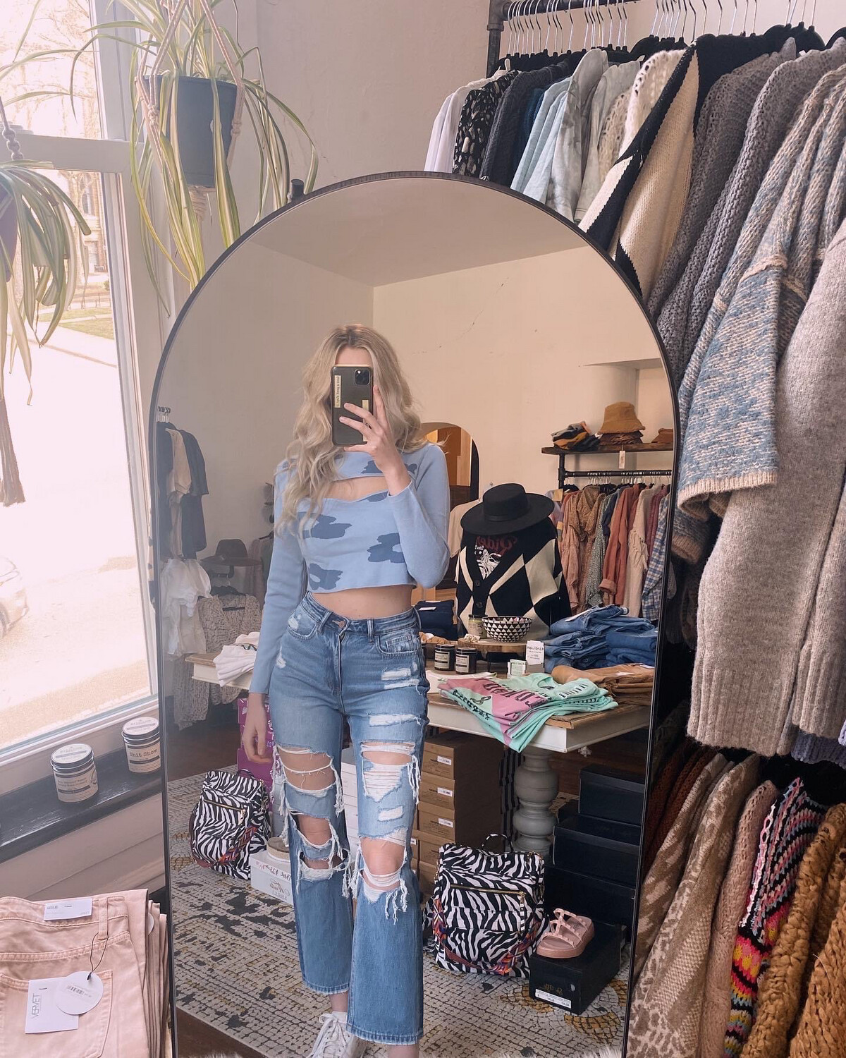 Growing Up Floral Top