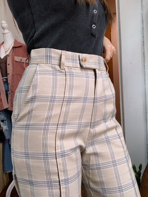 Vivian Plaid Pants