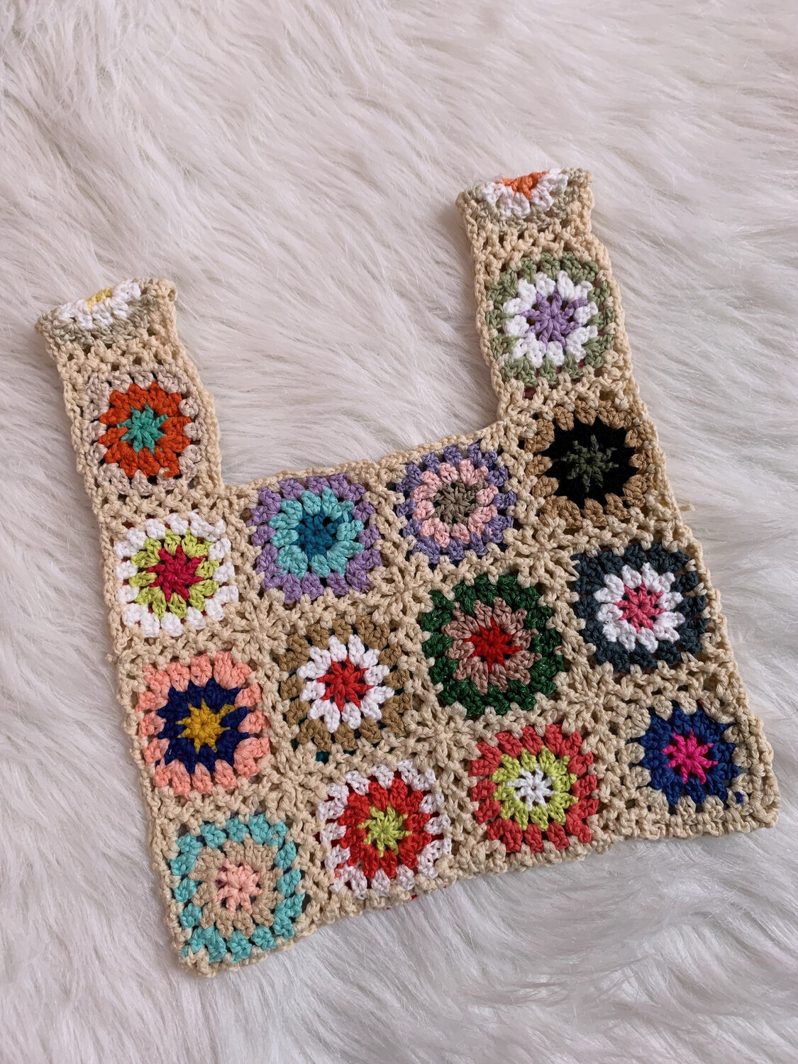 Miss Crochet Bag Cream
