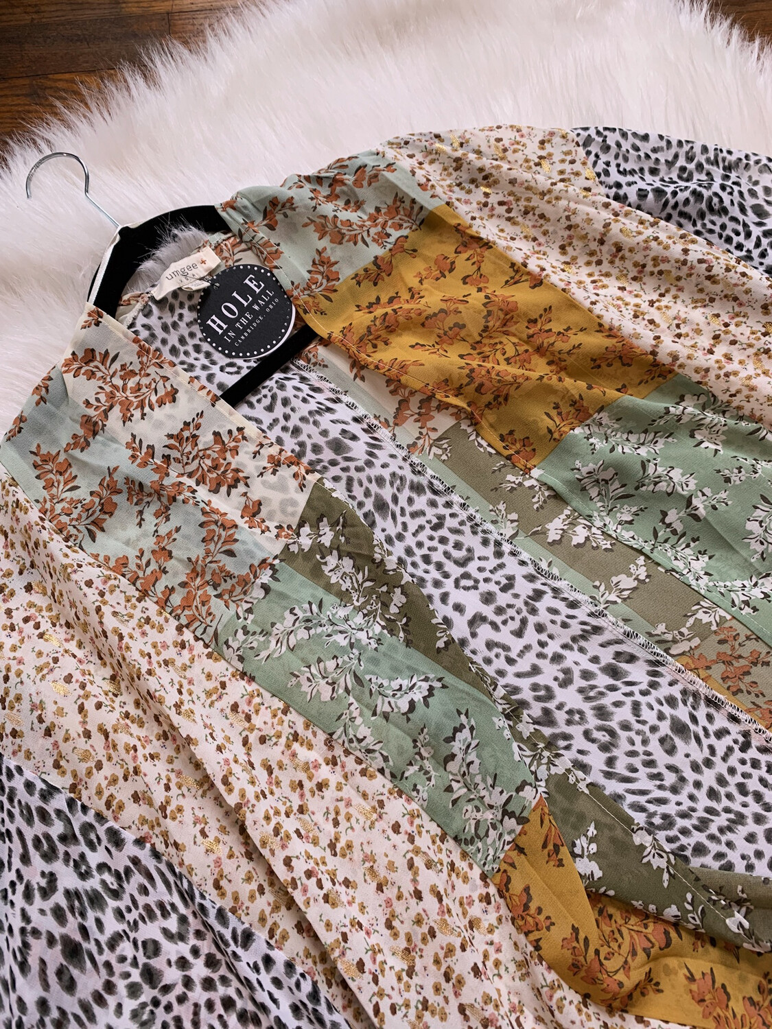 Curvy Patchwork Kimono