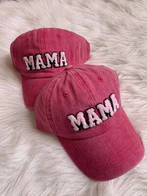Mama Baseball Cap Pink