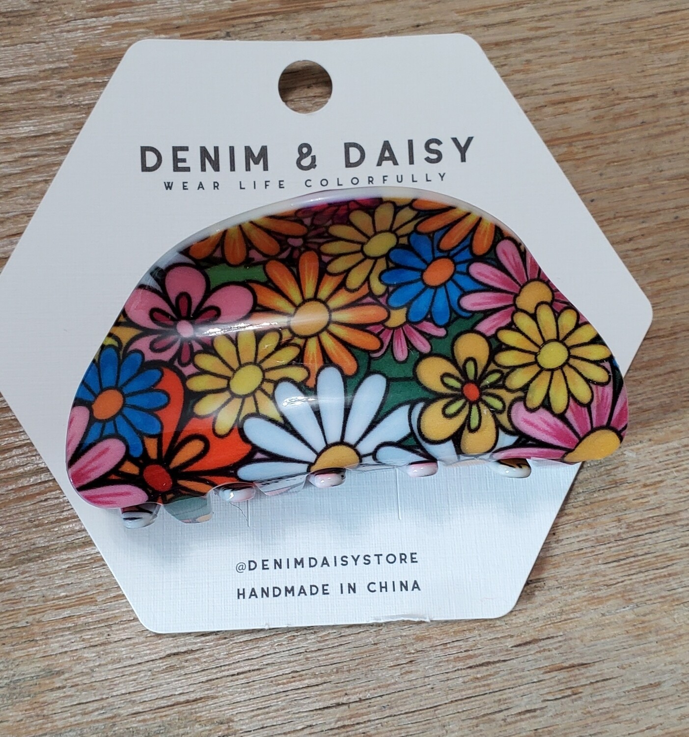 Flower Power Hair Claw