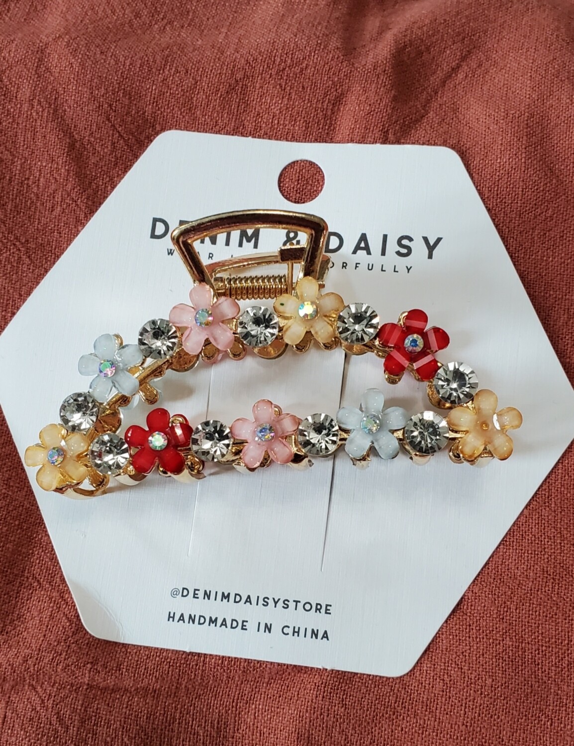 Flower Hair Claw