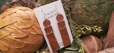 Saddle Fringe Genuine Leather - Saddle