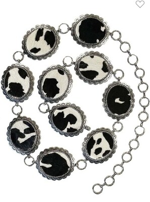 Western Concho Chain Belt