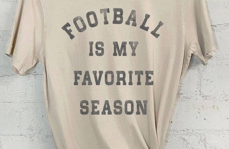 Football Is My Favorite Season Tee