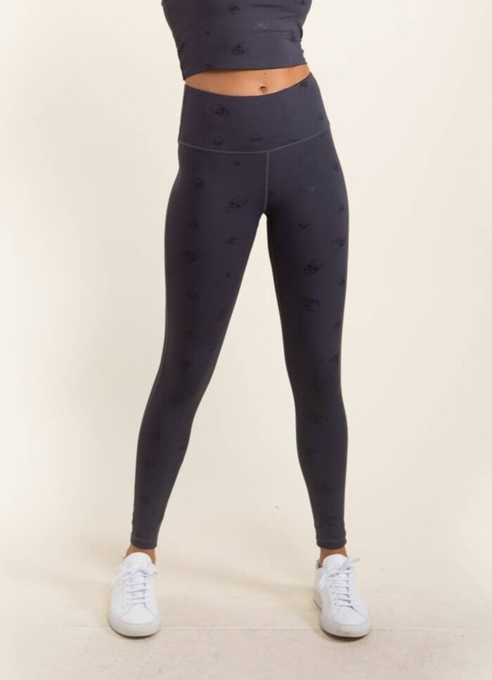 Mono B Skull High Waisted