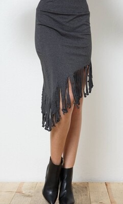 Blown Away Fringe Skirt