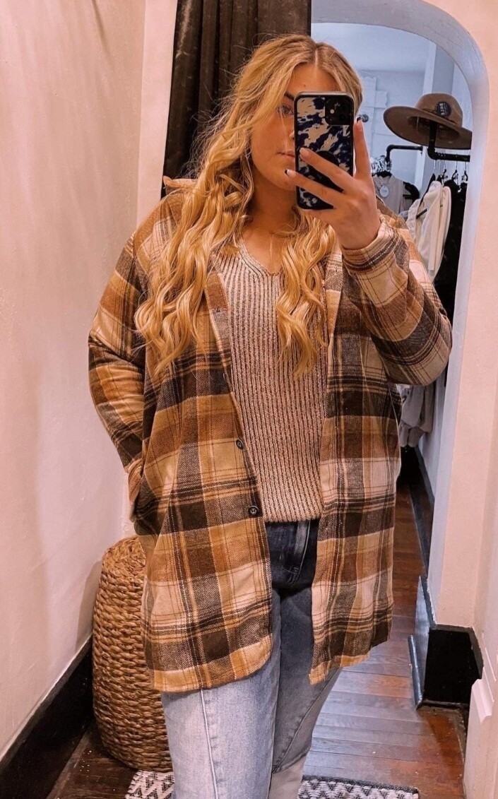 Whiskey Lullaby Shacket