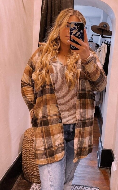 Whiskey Lullaby Shacket