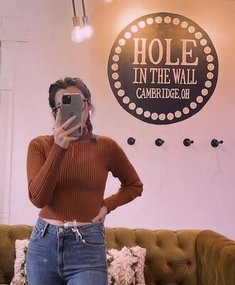 Drinking Alone Knit Top
