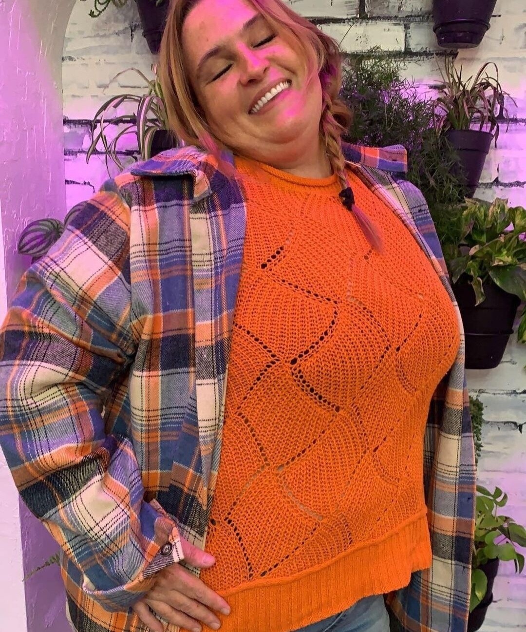 Curvy Scarecrow In The Garden Shacket