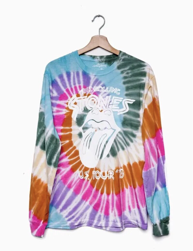 Tie Dye Rolling Stones 78 Tour