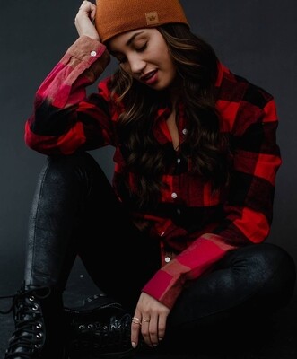 Panache Red &amp; Black Flannel