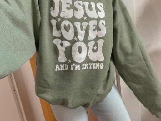 Jesus Loves You Crewneck