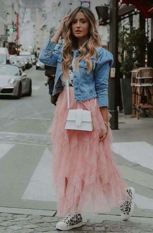 Go With The Flow Skirt Pink