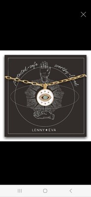 Lenny &amp; Eva - Celestial Necklace-Evil Eye