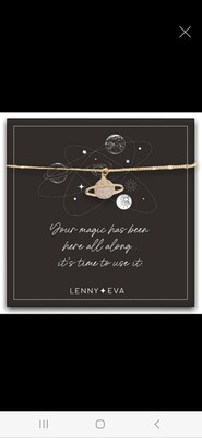 Lenny &amp; Eva - Celestial Necklace-Planet