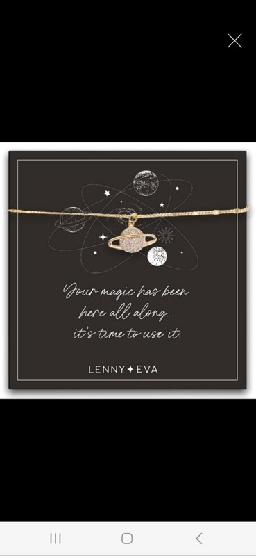Lenny &amp; Eva - Celestial Necklace-Planet