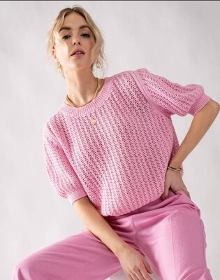 Anette Pink Sweater