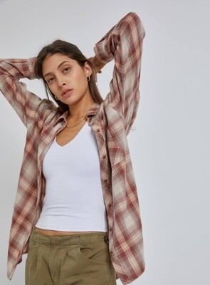 Oversized Boyfriend Flannel